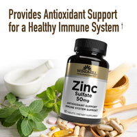 Thumbnail for Windmill Zinc Sulfate Tablets, 90 Count