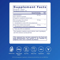 Thumbnail for Pure Encapsulations Resveratrol EXTRA - 100 mg Trans-Resveratrol - For Healthy Cellular & Cardiovascular Function* - Antioxidants Supplement - Non-GMO & Gluten Free - 120 Capsules