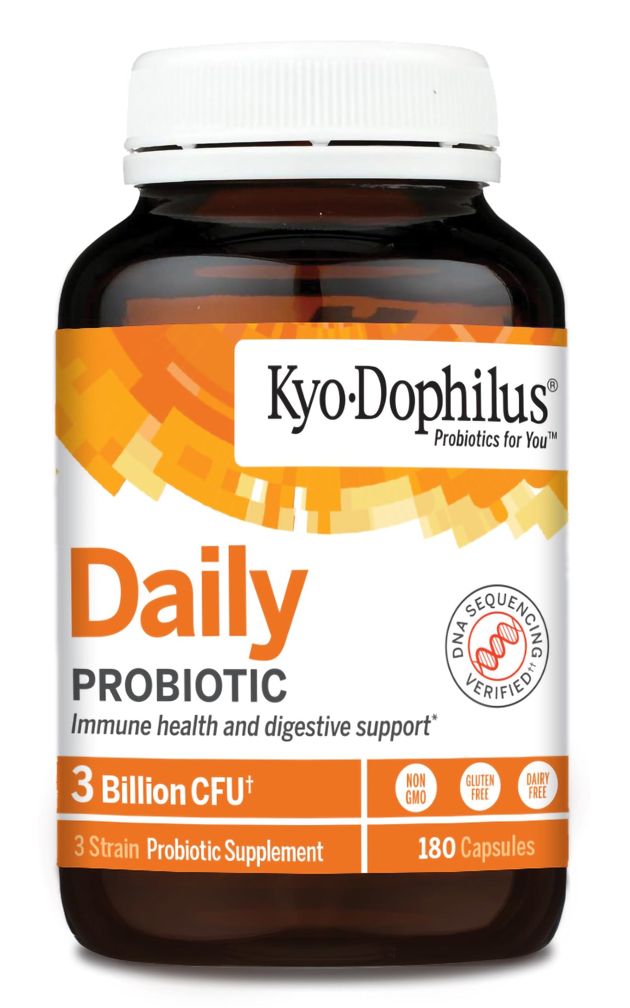 Kyo-Dophilus Daily Probiotic, Immune and Digestive Support, 180 capsules