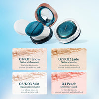 Thumbnail for FLORASIS · Fairy Peach Blossom Ultra-light Setting Powder 01 Snow(Porch Window Edition)