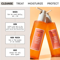 Thumbnail for Naturium Vitamin C Complex Cleanser, Gently Exfoliating & Deeply Cleansing Foaming Face Wash Gel with Phytic Acid & Fruit Enzymes, 7.1 oz