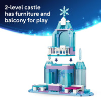 Thumbnail for LEGO Disney Frozen Elsa’s Ice Castle & Snow Ride Adventure Building Toy - Frozen Toys for Girls & Boys, Ages 4+ - Disney Gift for Kids - 43281