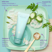 Thumbnail for Tatcha The Deep Cleanse | Deep Pore Cleanser & Exfoliating Face Wash to Minimize Excess Oil & Tightens Pores | 150 ml / 5 oz