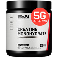 Thumbnail for BARE PERFORMANCE NUTRITION, BPN Pure Creatine Monohydrate Powder by Creapure, 5g of Creatine per Serving, Supports Muscle Growth, Unflavored Creatine Powder, 60 Servings