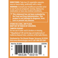 Thumbnail for The Vitamin Shoppe Blood Pressure Support - Cardiovascular Health Formula | Heart-Healthy Nutrients | 60 Capsules | Circulatory