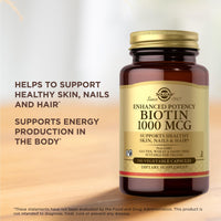 Thumbnail for Enhanced Potency Biotin 1Vitamin 000 mcg 100 Veg Capsules