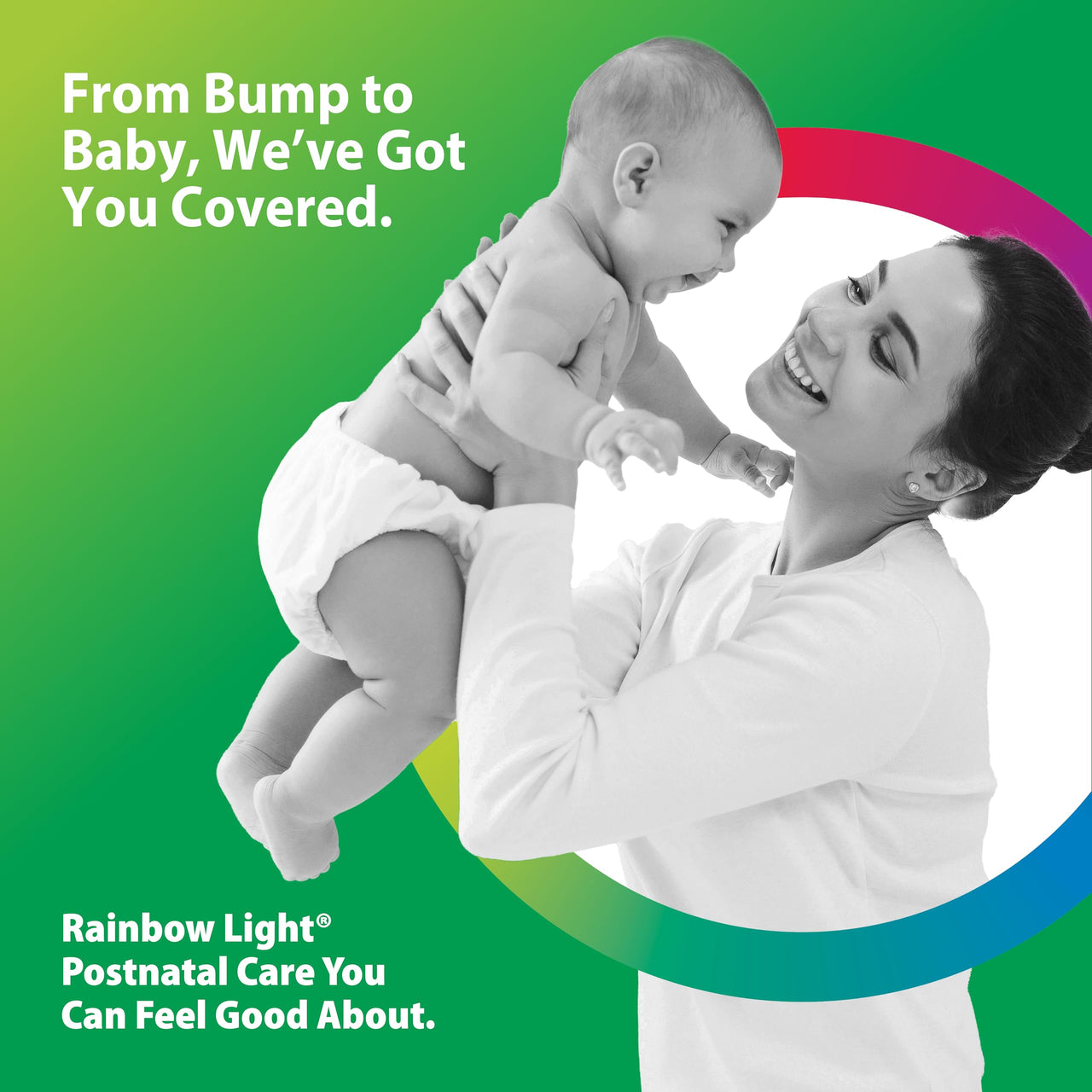Rainbow Light Postnatal Multivitamin for Women | 120 Capsules | Supports Mom’s Health & Baby’s Development Plus Immune Health with Vitamin C and Zinc | Superfoods Blend & Probiotics