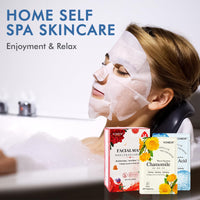 Thumbnail for KONEUK 14 Pack Sheet Face Masks Skincare, Hydrating Face Masks Suitable for Dry Skin, Bulk Facial Mask Set for Women Skin Care, Face Mask Gifts Set for Face Spa