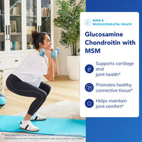 Thumbnail for Pure Encapsulations Glucosamine Chondroitin with MSM - Supports Joint Health & Normal Cartilage Formation* - Maintains Enzyme Activity - Gluten-Free & Non-GMO - 120 Capsules
