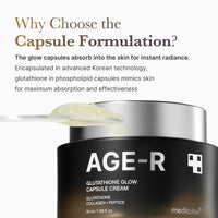 Thumbnail for medicube AGE-R Glutathione Glow Capsule Facial Cream - Instant Lifting Moisturizer - Collagen Peptide For Hydrating Glow - Improve Blemishes, Uneven Skin Tone - Korean Skin Care 1.69 fl.oz