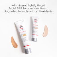 Thumbnail for EltaMD UV Physical Tinted Mineral Sunscreen for Face SPF 41, 100% Mineral Actives Tinted Face Lotion, Water Resistant, Paraben-Free, Transparent Zinc Oxide Finish, Facial Travel Size Sunscreen 3 oz