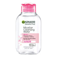 Thumbnail for Garnier Micellar Cleansing Water, All-in-1 Makeup Remover and Facial Cleanser, For All Skin Types, 3.4 Fl Oz (100mL), 1 Count (Packaging May Vary)