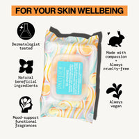 Thumbnail for Pacifica Glowing Makeup Remover Wipes – With Glycolic Acid for AHA Exfoliating and Facial Cleansing – No Rinse Face Cleaning Towelettes – Dermatologist Tested, Vegan & Cruelty-Free – 30 Pack