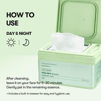 Thumbnail for VT COSMETICS CICA Reti-A Daily Mask 30 Sheets, Retinol Complex for Pore Minimizing, Skin Softening & Hydrating Facial Mask, Ideal for Retinol Beginners, Korean Face Mask