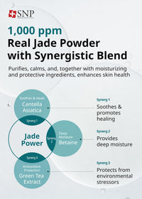 Thumbnail for SNP 1000ppm Real Jade Mineral Ampoule Sheet Mask | Cleansing and Purifying All Sensitive Skin Types | Calming, Hydrating, and Moisturizing Facial Skin | Korean Face Masks Skincare | 10 Sheets
