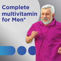Thumbnail for Centrum Silver Multivitamin for Men 50 Plus, Multivitamin/Multimineral Supplement with Vitamin D3, B Vitamins and Zinc, Gluten Free, Non-GMO Ingredients - 200 Count