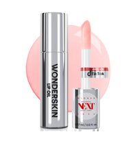 Thumbnail for Wonderskin Lip Oil Rehab Serum - Tinted Lip Oil, Hydrating, Moisturizing, and Non-Sticky Coral Pink Tint Serum for Dry Lips (Lover)