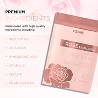 Thumbnail for Azure Cosmetics Skin Treatment Mask - Deeply Hydrates, Tightens and Smooths Dry Skin, Softens Wrinkles and Fine Lines, Radiant and Glowing Skin
