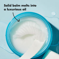 Thumbnail for e.l.f. SKIN Mini Holy Hydration! Makeup Melting Cleansing Balm, Face Cleanser & Makeup Remover, Infused with Hyaluronic Acid to Hydrate Skin, 0.45 Oz