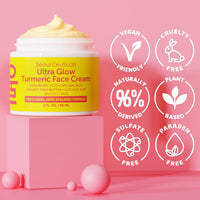 Thumbnail for SeoulCeuticals Korean Skin Care Turmeric Cream – Face Moisturizer for Dull Dry Skin - Korean Skincare K Beauty for Glass Skin 2oz