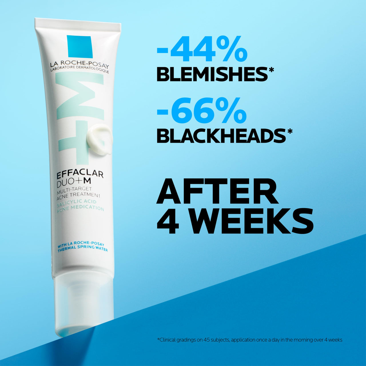 La Roche-Posay Effaclar Salicylic Acid Acne Treatment For Face, Mattifying Gel Cream Spot Treatment for Blackheads, Whiteheads & Stuborn Acne, Prevents New Pimples, Non-Greasy, Sensitive Skin Safe