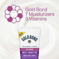 Thumbnail for Gold Bond Age Renew Crepe Corrector Body Lotion, Replenishing & Smoothing Formula, Gold Bond Crepe Corrector Body Lotion, 8 oz