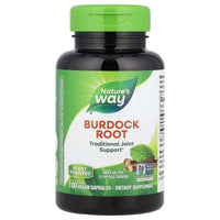 Thumbnail for Nature's Way Nature's Way Burdock Root, 950 Mg Per Serving, 100 Vegan Caps (packaging May Vary), 100 Count