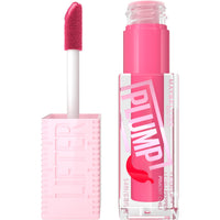 Thumbnail for MAYBELLINE Lifter Gloss Lifter Plump, Plumping Lip Gloss with Chili Pepper and 5% Maxi-Lip, Pink Sting, Sheer Bubblegum Pink, 1 Count