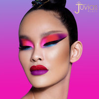 Thumbnail for Juvia's Place Palette The Warrior III - Deep Emerald Green, Red, Violet, Cerulean Blue, Shades of 9, Pigmented Makeup Palette Eye Color & Shine