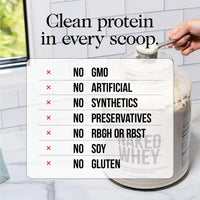 Thumbnail for NAKED Vanilla Whey Isolate Protein - Only 4 Ingredients, 30g Grass-Fed Protein, Undenatured, No GMO, No Soy, Gluten-Free, No Preservatives - 24 Servings