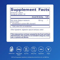 Thumbnail for Pure Encapsulations Silymarin - 250 mg Milk Thistle Per Capsule - Liver Health Support* - Antioxidants Supplement - Non-GMO & Vegan - 120 Capsules