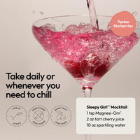 Thumbnail for Moon Juice Magnesi-Om Magnesium Powder Supplement - Chelated Magnesium Complex + L-Theanine Blend for Rest, Relaxation & Regularity - Vegan, Non-GMO & No Sugar, Berry, 4.2 oz, 30 Servings
