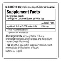 Thumbnail for Kyolic Aged Garlic Extract Formula 250, Cardiovascular Health*, One Per Day 30 Caplets