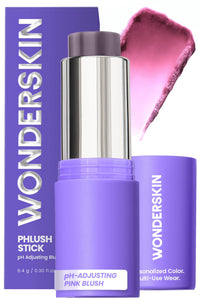 Thumbnail for Wonderskin Cream Blush Stick pH-Activated - pHlush Stick Multi-Use, Blush for Cheeks and Lips, Cooling Nourishing Color-Adjusting Makeup