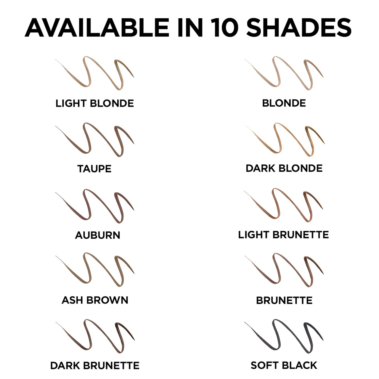 L'Oreal Paris Makeup Brow Definer Waterproof Eyebrow Pencil, Ultra-Fine Mechanical Pencil, Draws Tiny Brow Hairs and Fills in Sparse Areas and Gaps, Soft Black, 0.003 Ounce (Pack of 1)