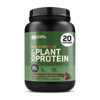 Thumbnail for Optimum Nutrition Gold Standard 100% Plant Based Protein Powder, Gluten Free, Vegan Protein for Muscle Support and Recovery with Amino Acids - Rich Chocolate Fudge, 20 Servings (Packaging May Vary)