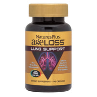 Thumbnail for NaturesPlus AgeLoss Lung Support - 90 Capsules - Vegetarian, Gluten Free - 30 Servings