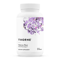 Thumbnail for THORNE - Valerian Root - Natural Sleep Supplement - Supports Sleep Quality & Helps You Fall Asleep Faster* - Melatonin-Free - Third-Party Certified - Gluten, Dairy & Soy-Free - 30 Capsules