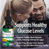 Thumbnail for Nature's Answer Alcohol-Free Gymnema Leaf 1oz Extract | Gluten-Free | Non-GMO | Vegan | No Artificial Flavors or Preservatives | Single Count