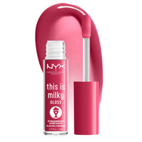 Thumbnail for NYX PROFESSIONAL MAKEUP This Is Milky Gloss, Lip Gloss with 12 Hour Hydration, Vegan - Strawberry Horchata (Mauve Pink)