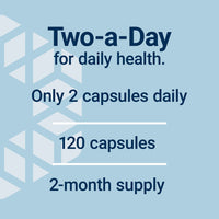 Thumbnail for Life Extension Two-Per-Day Multivitamin, Vitamins B, C, D, zinc, Packed with Over 25 Vitamins, Minerals & extracts, Two-Month Supply, Non-GMO, Gluten-Free, 120 Capsules