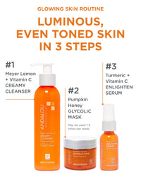 Thumbnail for Andalou Naturals Mask Brghtng Pmpkn Glylc, 1.7 oz
