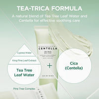 Thumbnail for SKIN1004 Tea-Trica BHA Foam, Makeup Remover with Centella Asiatica & Tea Tree, Korean Face Cleanser for Oil & Sebum Control, Cleansing Foam for Clearing Impurities, Korean Skin Care, 4.22 fl.oz /125ml