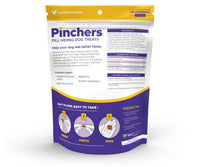 Thumbnail for VETRISCIENCE Extra Large Pinchers Pill Hiders Chews, Non-Greasy Pill Wrap with Probiotics for Dogs, Disguise Pills, Capsules and Tablets, Soft and Chewy, Gut and Immune Health, Chicken, 2 Pack