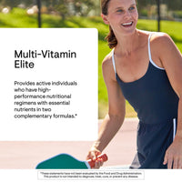 Thumbnail for THORNE - Multi-Vitamin Elite - Daily Nutritional Supplement - AM Formula Supports Cellular Energy Production &PM Formula Supports Restful Sleep* - Gluten-Free, Dairy-Free - 180 Capsules - 30 Servings