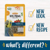 Thumbnail for Vitakraft Sunseed Vita Prima Cockatiel and Lovebird Food 3 lb Bag with Wholesome Daily Nutrition Natural Seeds Grains Fruits and Vegetables Fortified with Vitamins Minerals for Strong Healthy Birds