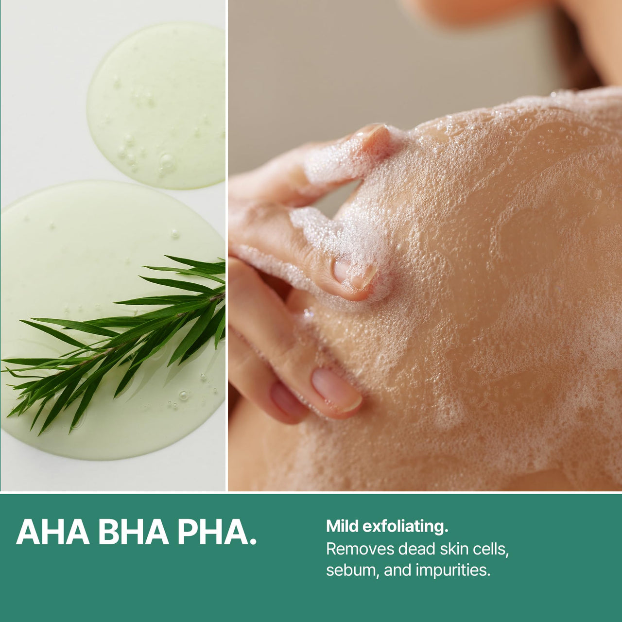 SOME BY MI AHA BHA PHA 30 Days Miracle Acne Clear Body Cleanser 13.5oz – Salicylic Acid & Tea Tree Acne Body Wash – Deep Cleansing, Sulfate & Paraben Free Korean Skin care