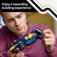 Thumbnail for LEGO Speed Champions Oracle Red Bull Racing RB20 F1 Race Car Model Kits - Building Set for Adults, Ages 18+ with Realistic Features - Red Bull F1 DIY Crafts for Display - Gift Idea for Fans - 77243