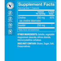 Thumbnail for The Vitamin Shoppe Choline Inositol 500MG, Once Daily Supplement (100 Capsules)