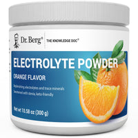Thumbnail for Dr. Berg Zero Sugar Hydration Keto Electrolyte Powder - Enhanced w/ 1000 mg of Potassium & Real Pink Himalayan Salt (NOT Table Salt) - Orange Flavor Hydration Drink Mix Supplement - 50 Servings